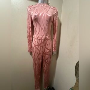 XTaren (1) piece Pink Long Sleeve BodySuit